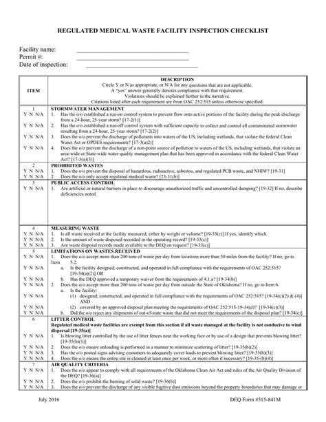 Deq Form 515 841M Fill Out Sign Online And Download Printable Pdf