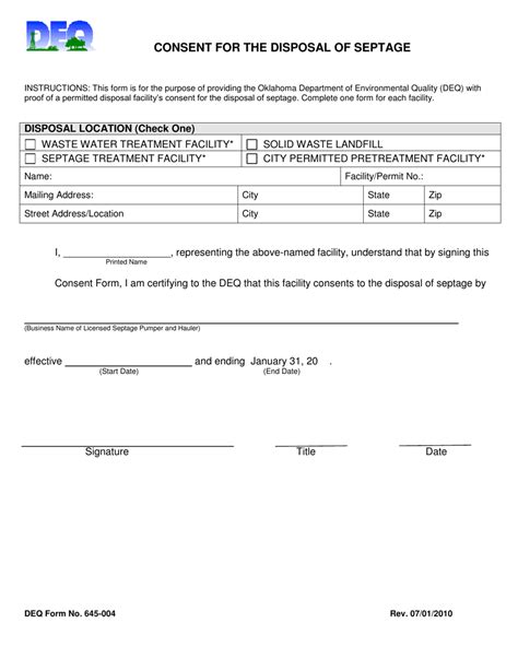 Deq Form 645 004 Fill Out Sign Online And Download Printable Pdf