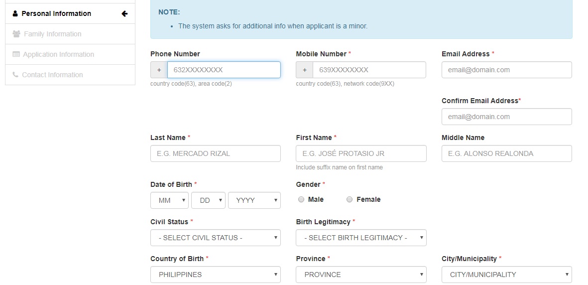 Dfa Minor Child S Philippine Passport