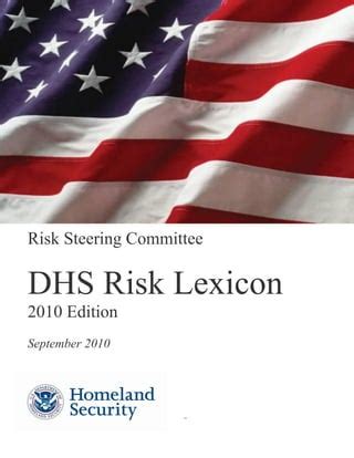 Dhs Risk Lexicon 2010