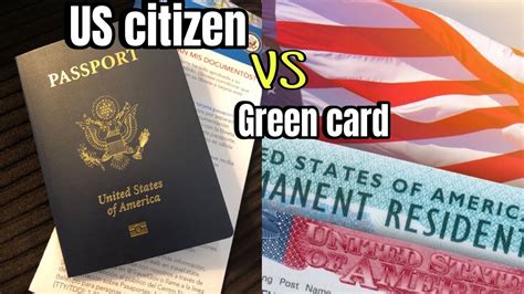 Differences Between A Green Card Holder And A Us Citizen Greencard