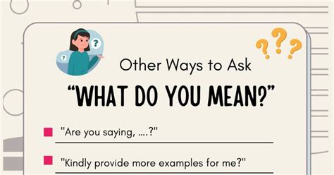 Different Ways To Ask What Do You Mean 7Esl