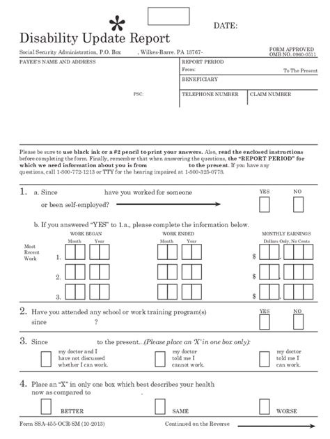 Disability Forms To Print Out Fill And Sign Printable Template Online