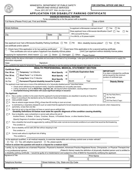 Disability Parking Certificate Pdf Form Formspal