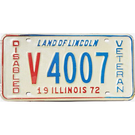 Disabled Veteran License Plate Illinois Complete With Ease Airslate