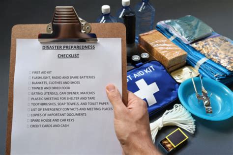 Disaster Preparedness Kit Checklist Waterbrick Building Hope Saving Lives