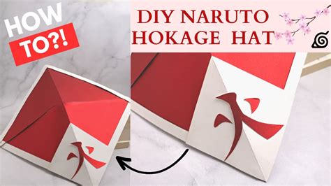 Diy Naruto Hokage Hat How To Make Paper Hokage Hat Origami Hat