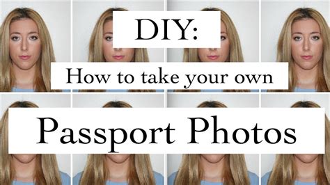 Diy Passport Photos How To Take And Edit Your Own Passport Photos At