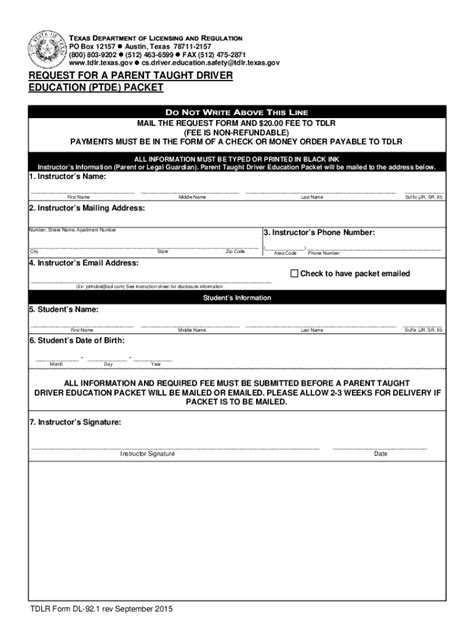 Dl 92 Form Fill Out Sign Online Dochub