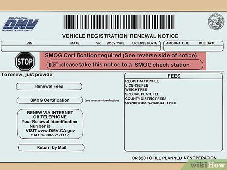 Smog Check Paperwork Requirements