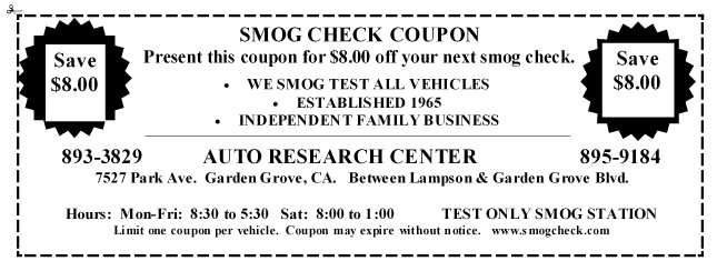 Smog Check Paperwork Requirements