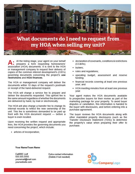 Keep HOA Paperwork