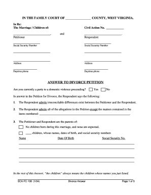 North Carolina DIY Custody Paperwork