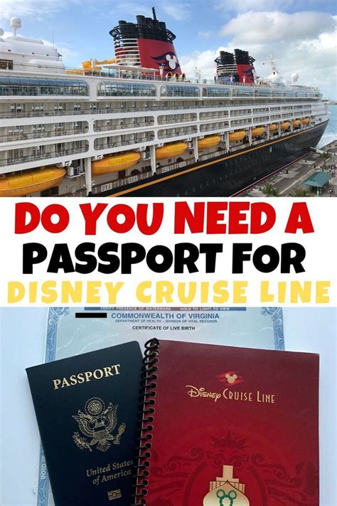 Do You Need A Passport For Disney Cruise Line Dcl Documentation List