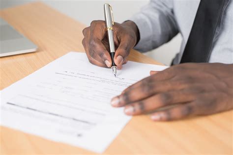 Sign Financial Paperwork in Hospital