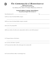 Doc Annual Limited Liability Company Report Form Fill And Sign Printable Template Online Us