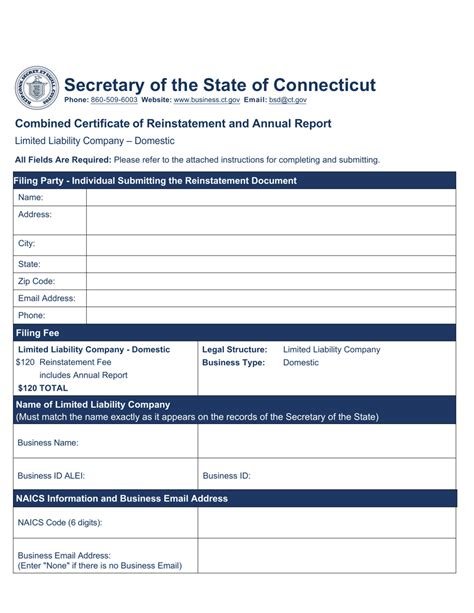 Doc Annual Limited Liability Company Report Form Fill And Sign