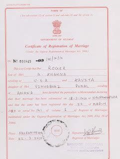 Docs House Marriage Certificate