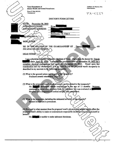 Doctor Letter For Fmla Us Legal Forms