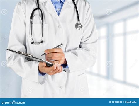 Doctor Paperwork Stock Image Image Of People Profession 58918539