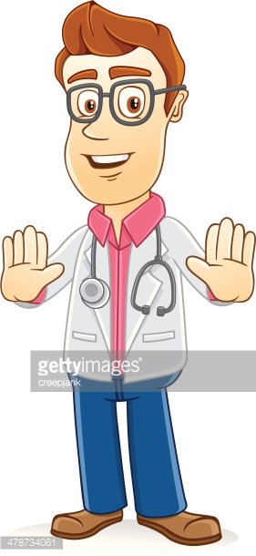 Doctor Refuse Stock Clipart Royalty Free Freeimages