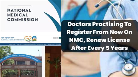 Doctors Practising To Register From Now On Nmc Renew License After