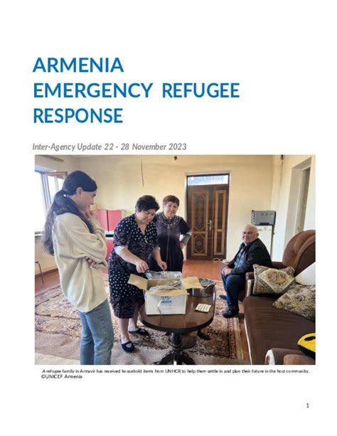 Document Armenia Inter Agency Update 8