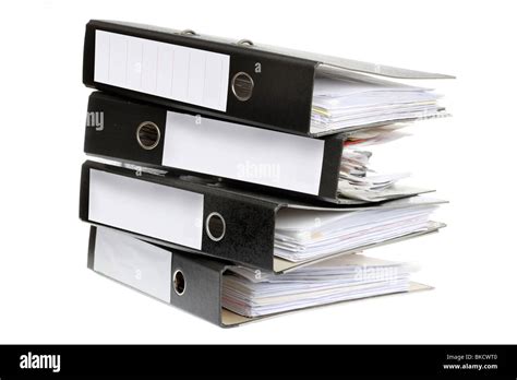 Document File Box File Office Supply Paperwork Filing Folder Stock Photo Royalty Free Image