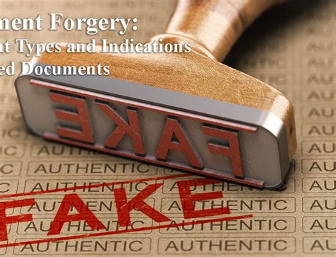 Document Forgery Different Types Of Forgery Signs That Show Forgery