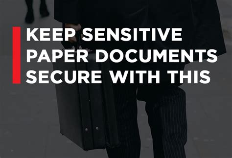 Document Solutions Keeping Sensitive Paper Documents Safe With Xerox