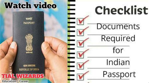 Documents For Passport Check The Required Documents For Passport Application