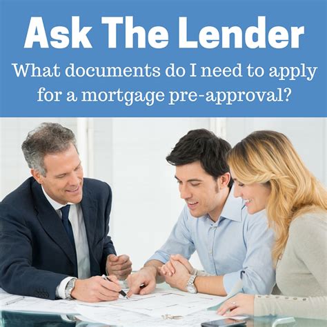 Documents Needed For Mortgage Pre Approval The Sold Shoppe Tameka