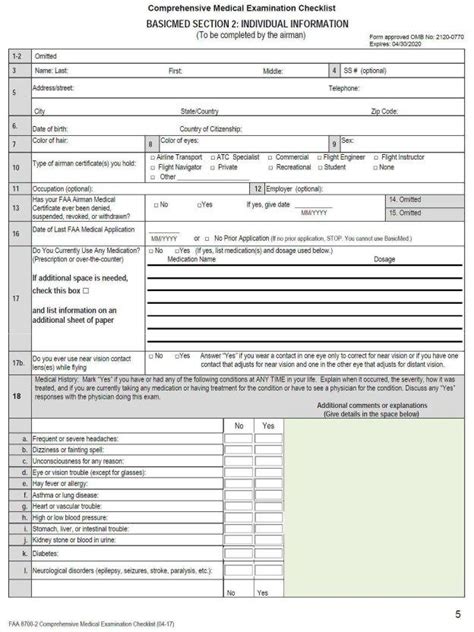 FAA Med Paperwork Mailing Requirements