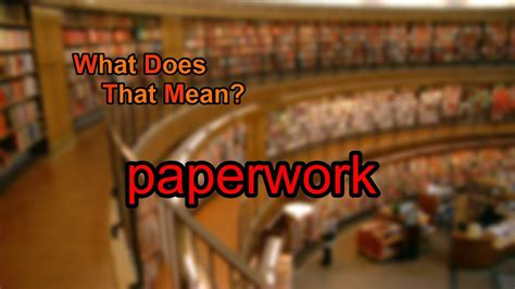 Paperwork Struggles Indicate Immaturity