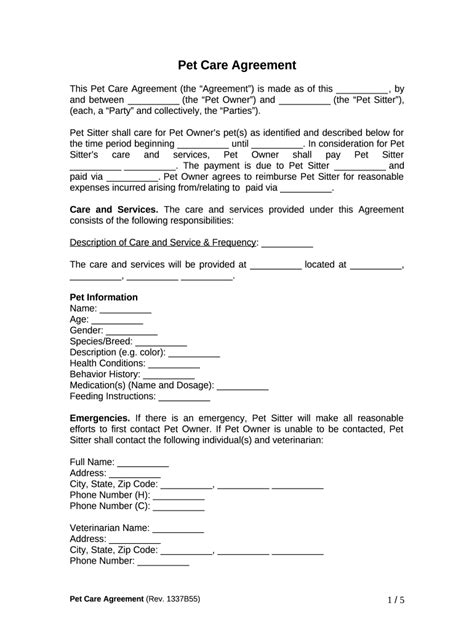 Dog Purchase Agreement Doc Template Pdffiller