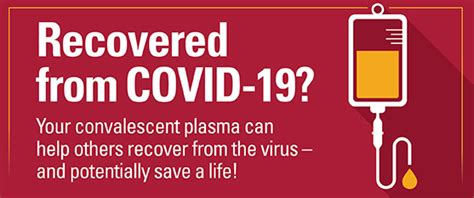 Donate Convalescent Plasma To Fight Covid 19