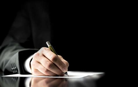 Download Wallpapers Signing A Contract Business Concepts Businessman