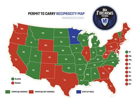 Download Your State S Ccw Reciprocity Map Concealed Carry