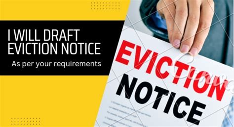 Draft Eviction Notice As Per Your Requirements By Ali2128 Fiverr