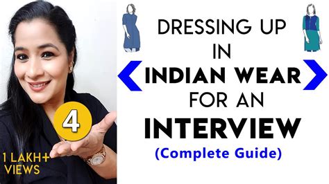 Dressing Up In Indian Wear For An Interview Interview Dress Code Prettify By Surbhi Youtube