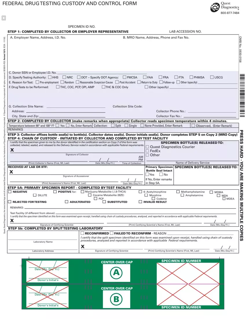 Drug Screen Report Form Printable Pdf Download