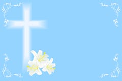 Easter Cross Border Stock Photos Image 13081573