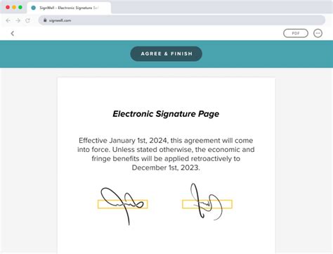 Easy Electronic Signatures To Sign Documents Docsketch