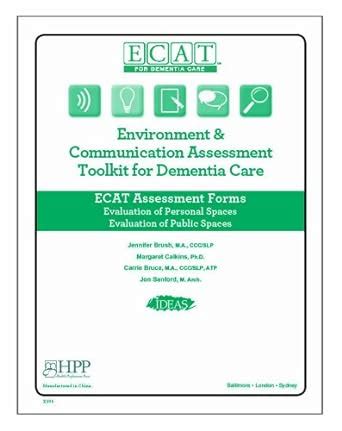 Ecat Assessment Forms Pack 15 Forms Brush Ma Ccc Slp Jennifer