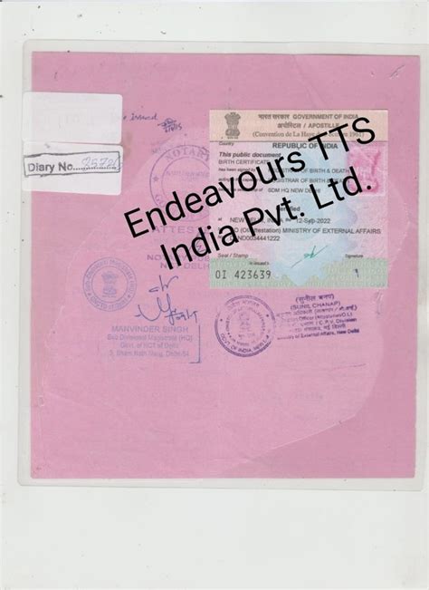 Ecuador Apostille In New Delhi Id 20470085448