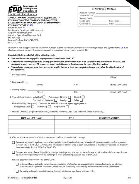 Edd Application Pdf 2016 2024 Form Fill Out And Sign Printable Pdf Template Airslate Signnow