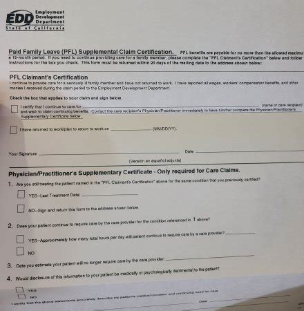 Edd Forms For Ca Pfl Spouse Helpppp Babycenter