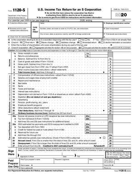 Edit Document 1120S Form And Cope With Bureaucracy