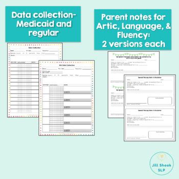 Editable Slp Paperwork Binder By Jill Shook Slp Tpt