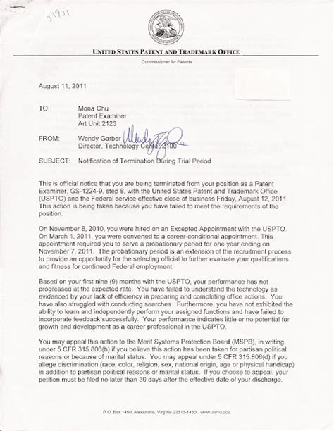 Eeoc Case Termination Letter Aug 11 2011